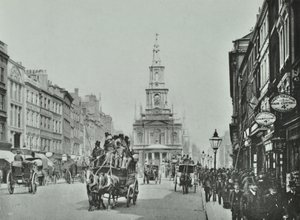 4-10 Strand, Westminster LB: fronthöjder, 1895 av English Photographer