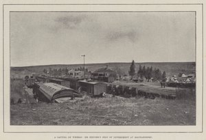 En huvudstad på hjul, herr Krugers regeringssäte i Machadodorp av English Photographer