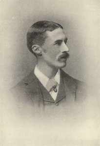 A E Housman, i London 1896 (s/v foto) av English Photographer