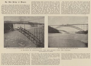 A Triumph of Engineering, den nya bron över Niagara av English Photographer