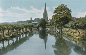 Abingdon, från bron av English Photographer