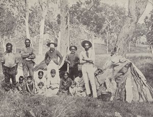 Aboriginalläger av English Photographer