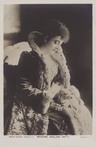 Adelina Patti, italiensk soprankoloratur av English Photographer