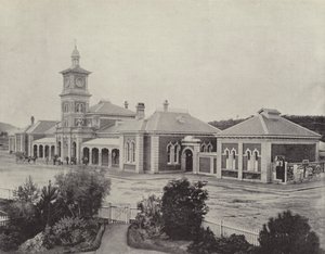 Albury järnvägsstation av English Photographer