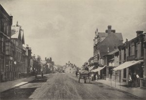 Aldeburgh, High Street (s/v foto) av English Photographer