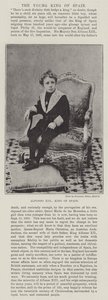 Alfonso XIII, kung av Spanien av English Photographer
