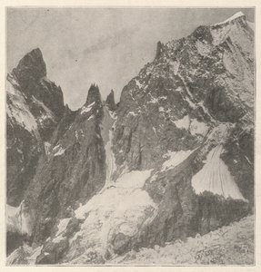 Alpintopparna som nyligen erövrades av hertigen av Abruzzi av English Photographer
