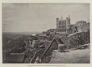 Antananarivo, Madagaskars huvudstad, från sydväst av English Photographer