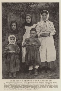 Armeniska föräldralösa från Erzeroum av English Photographer