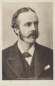 Arthur Balfour av English Photographer