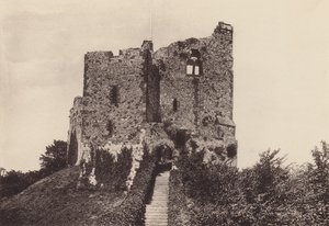 Arundel: The Castle Keep (s/v foto) av English Photographer