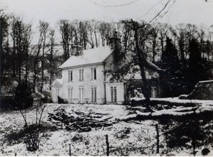 Asham House nær Beddingham i East Sussex swed av English Photographer