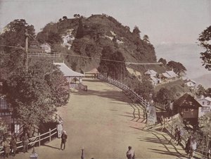 Musikläktare, Darjeeling (färgad bild) av English Photographer