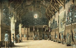 Banqueting Hall, Edinburgh Castle (färgfoto) av English Photographer