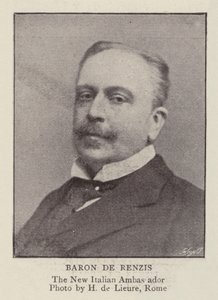 Baron de Renzis av English Photographer