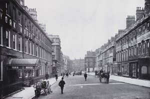 Bath: Princes and Edgar Buildings (s/v foto) av English Photographer