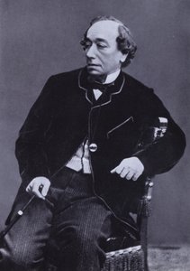 Benjamin Disraeli, Earl of Beaconsfield, brittisk konservativ politiker och premiärminister av English Photographer