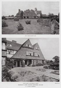 Berrydown Court, Overton, Hampshire, England (s/v foto) av English Photographer