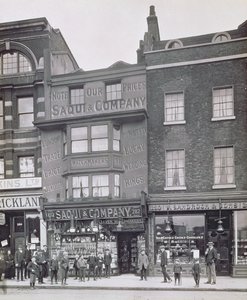 Bishopsgate, från Historic London Buildings av Alfred und John Bool (f.1850-1900) och Henry Dixon (1820-92) av English Photographer