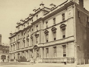 Bow Street Police Court, Westminster (svartvitt foto) av English Photographer