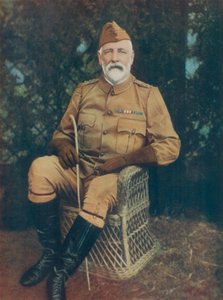 Brigadgeneral J. G. Dartnell. Befälhavande frivilligbrigad, Natal Field Force av English Photographer