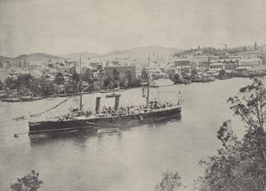 Brisbane, huvudstaden i Queensland av English Photographer