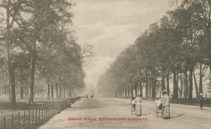 Broad Walk, Kensington Gardens av English Photographer