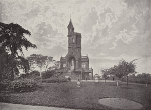 Burns Monument, Kay Park, Kilmarnock av English Photographer