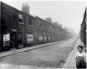 Byron Street, Leylands, Leeds, 14 augusti 1935 av English Photographer