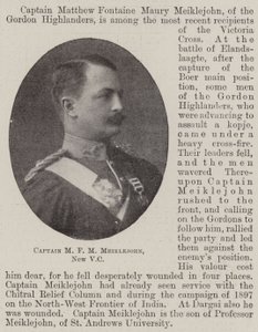Kapten M F M Meiklejohn, Ny VC av English Photographer