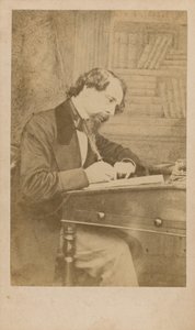 Charles Dickens av English Photographer
