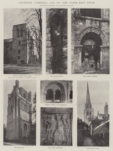 Chichester Cathedral och dess nya nordvästra torn