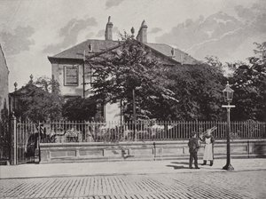 Christopher Norths Early Home, Paisley av English Photographer