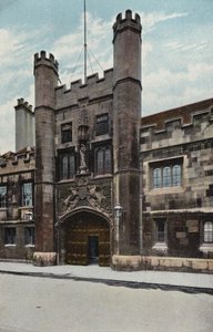 Christs College Gateway av English Photographer