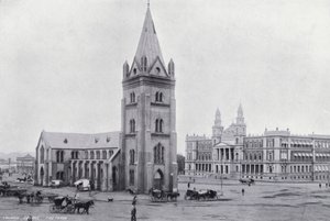 Church Square, Pretoria (s/v foto) av English Photographer