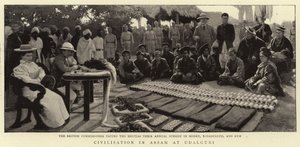 Civilisation i Assam vid Udalguri av English Photographer