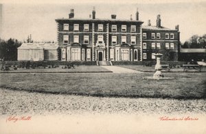 Cley Hall (s/v foto) av English Photographer