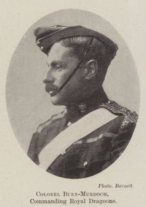 Överste Burn-Murdoch, befälhavande Royal Dragoons av English Photographer