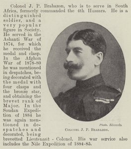 Överste J P Brabazon av English Photographer