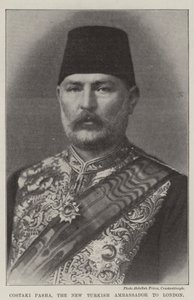 Costaki Pasha, den nya turkiska ambassadören i London av English Photographer