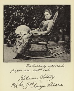 Grevinnan Tatiana Tolstoi av English Photographer