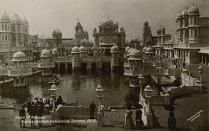 Court of Honour, fransk-brittisk utställning, London, 1908 av English Photographer