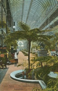 Crystal Palace, The Grand Nave, London av English Photographer