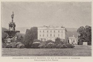 Curraghmore House, County Waterford, säte för markisen av Waterford av English Photographer