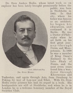doktor Sven Hedin av English Photographer