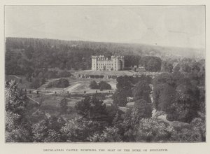 Drumlanrig Castle, Dumfries, säte för hertigen av Buccleuch av English Photographer