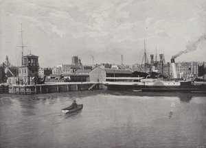 Dundee, The Docks av English Photographer