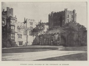 Durham Castle, ockuperat av University of Durham av English Photographer