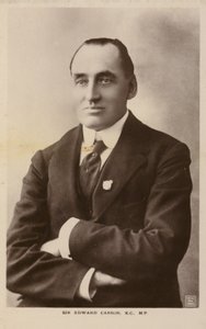Edward Carson av English Photographer