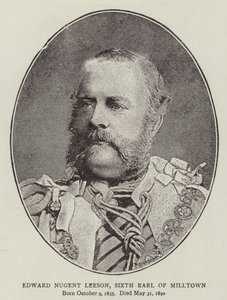 Edward Nugent Leeson, sjätte earl av Milltown av English Photographer